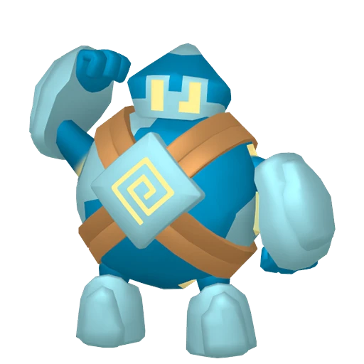 Golett Pokédex artwork
