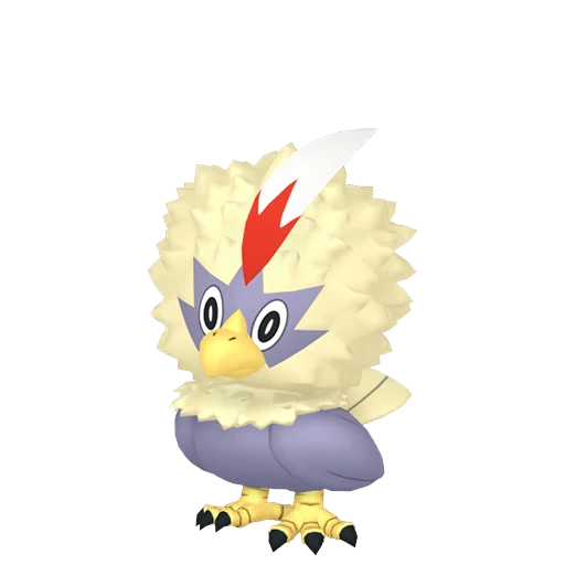 Rufflet Pokédex artwork
