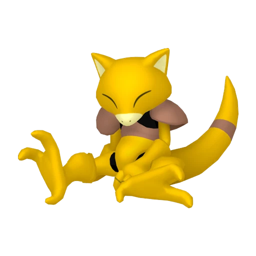 Abra Pokédex artwork