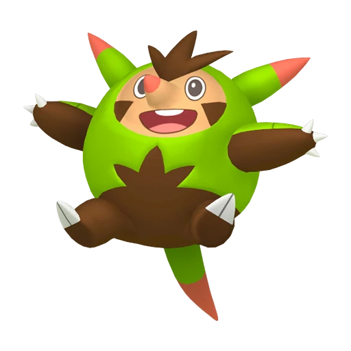Quilladin Pokédex artwork