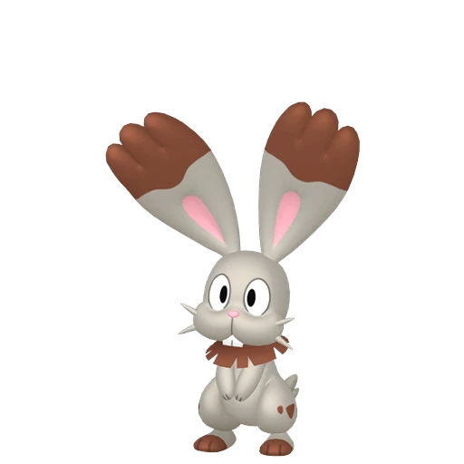 Bunnelby Pokédex artwork