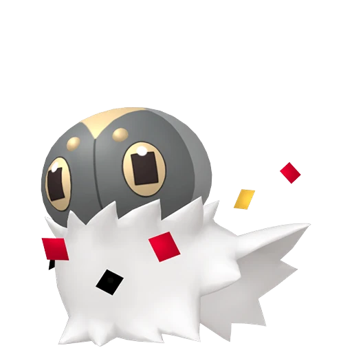 Spewpa Pokédex artwork