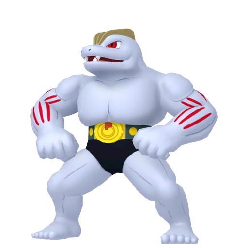 Machoke Pokédex artwork