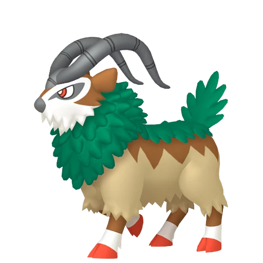 Gogoat Pokédex artwork