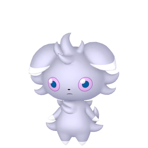 Espurr Pokédex artwork