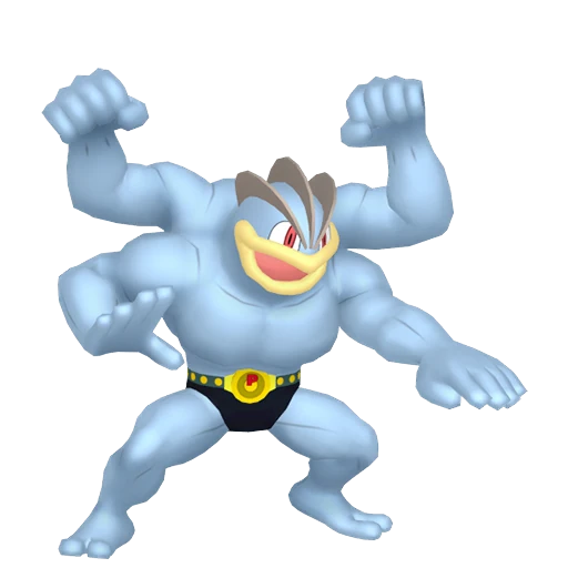 Machamp Pokédex artwork