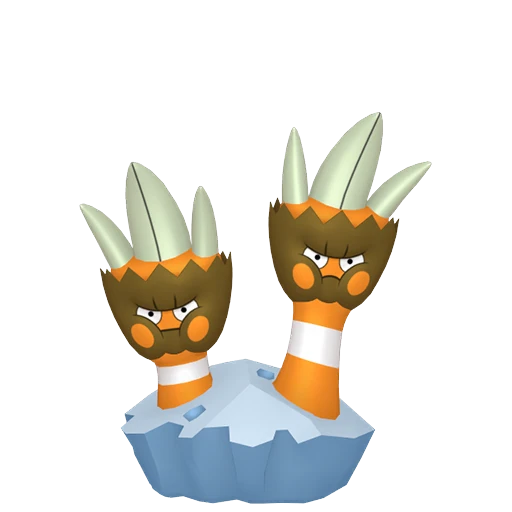 Binacle Pokédex artwork
