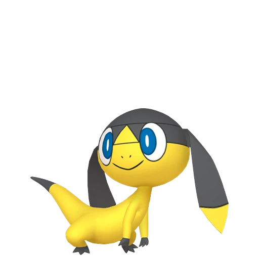 Helioptile Pokédex artwork