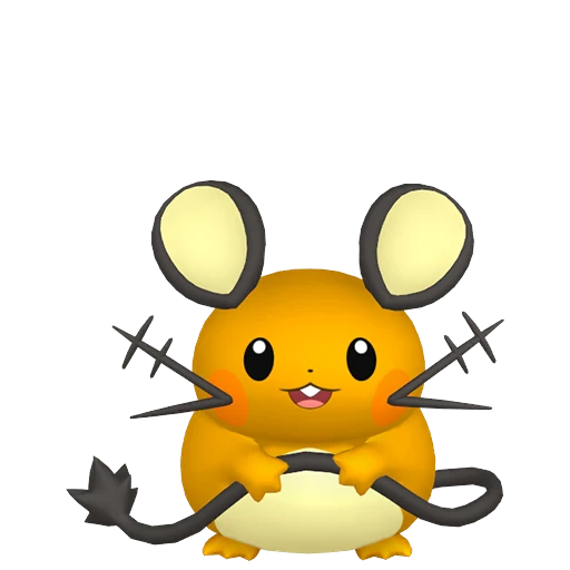 Dedenne Pokédex artwork