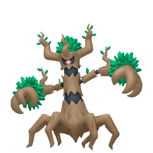 Trevenant Pokédex artwork