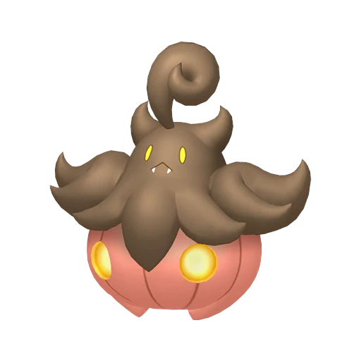 Pumpkaboo Pokédex artwork
