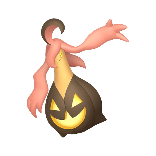 Gourgeist Pokédex artwork