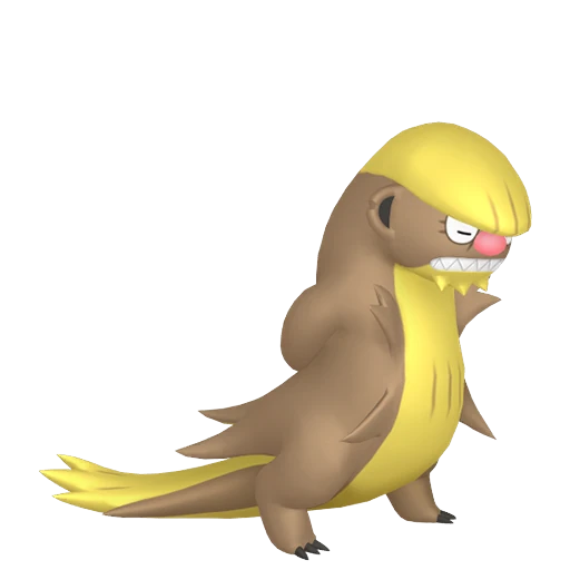 Gumshoos Pokédex artwork