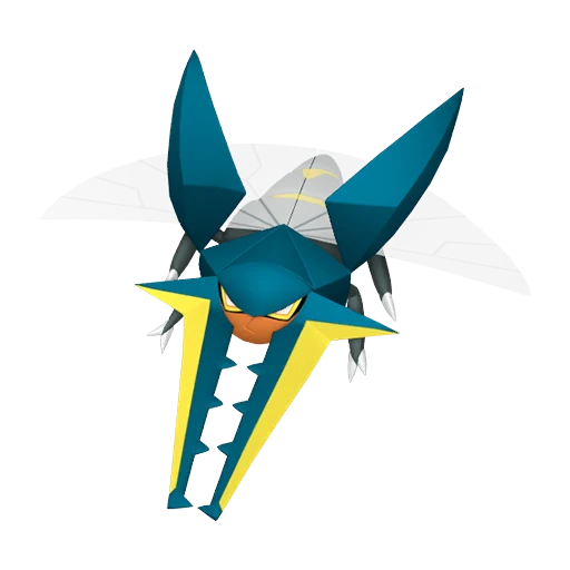 Vikavolt Pokédex artwork