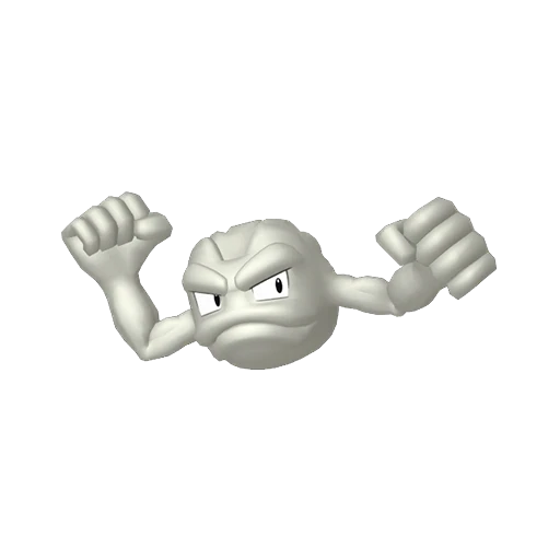 Geodude Pokédex artwork