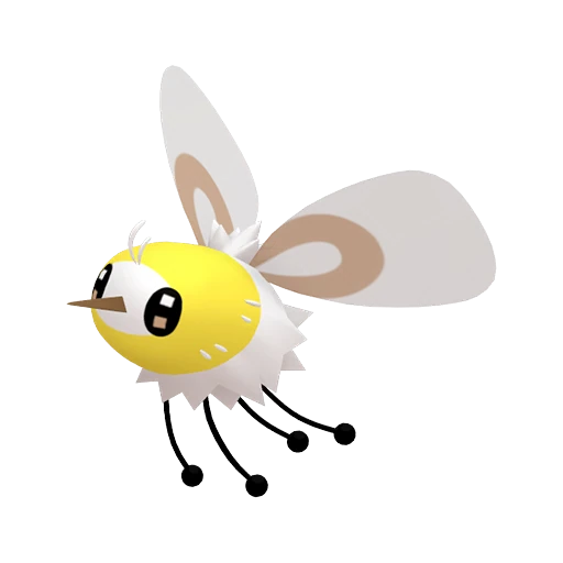 Cutiefly Pokédex artwork