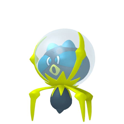 Dewpider Pokédex artwork