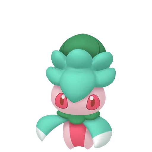 Fomantis Pokédex artwork