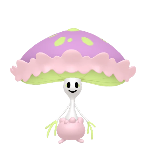 Shiinotic Pokédex artwork