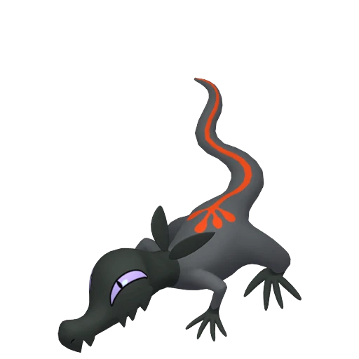 Salandit Pokédex artwork