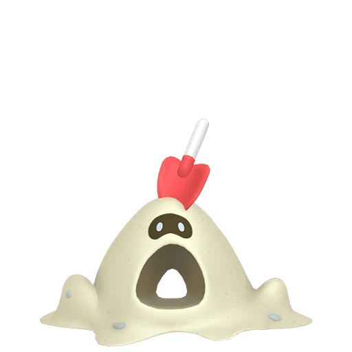 Sandygast Pokédex artwork