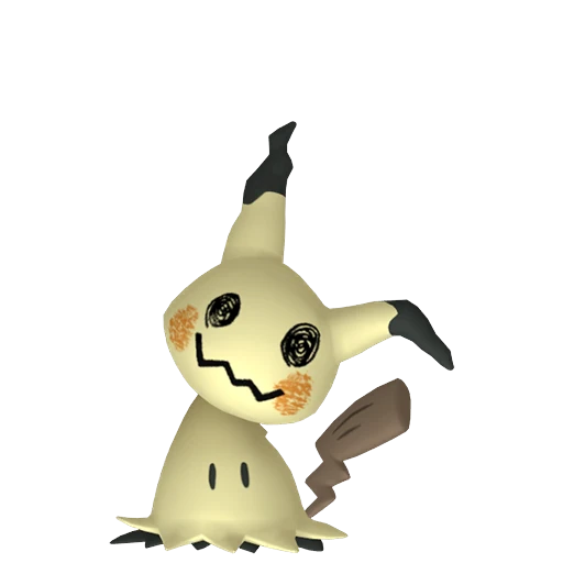 Mimikyu Pokédex artwork