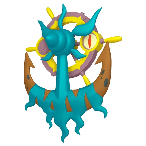 Dhelmise Pokédex artwork