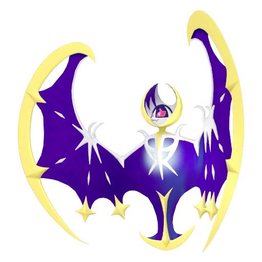 Lunala Pokédex artwork