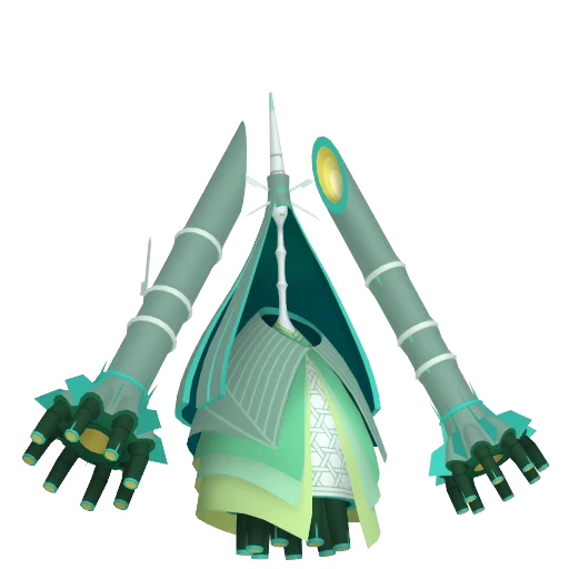 Celesteela Pokédex artwork