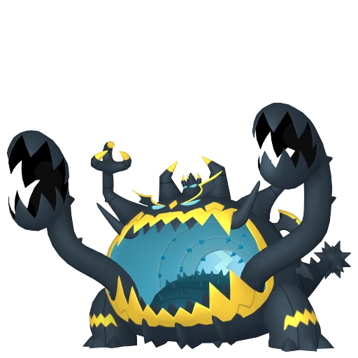 Guzzlord Pokédex artwork