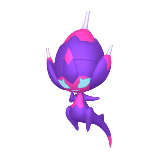 Poipole Pokédex artwork