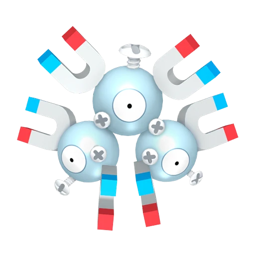 Magneton Pokédex artwork