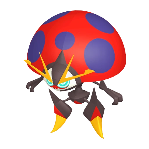 Orbeetle Pokédex artwork