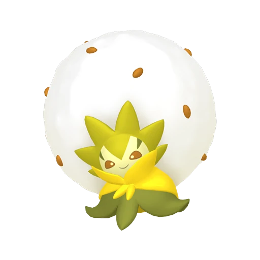 Eldegoss Pokédex artwork