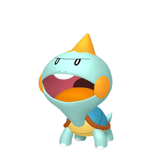 Chewtle Pokédex artwork
