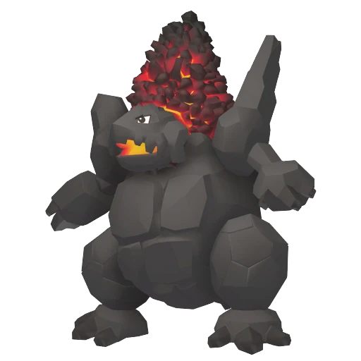 Coalossal Pokédex artwork