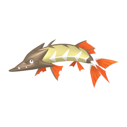 Barraskewda Pokédex artwork