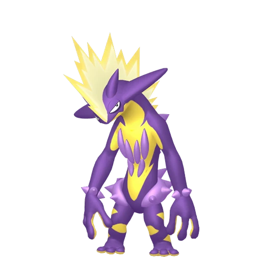 Toxtricity (Amped) Pokédex artwork