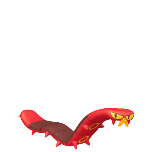 Sizzlipede Pokédex artwork