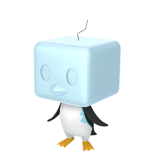Eiscue Pokédex artwork