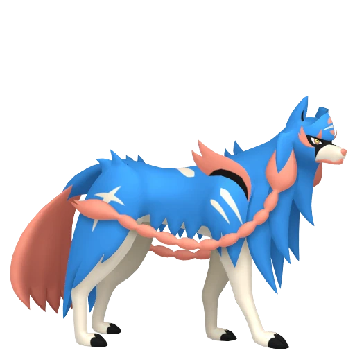 Zacian Pokédex artwork
