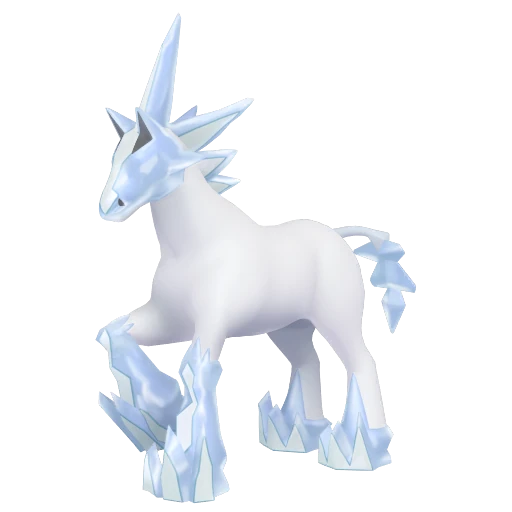 Glastrier Pokédex artwork