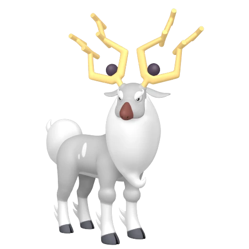 Wyrdeer Pokédex artwork