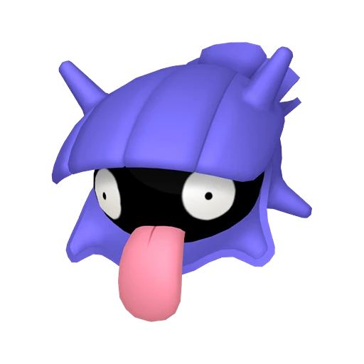 Shellder Pokédex artwork