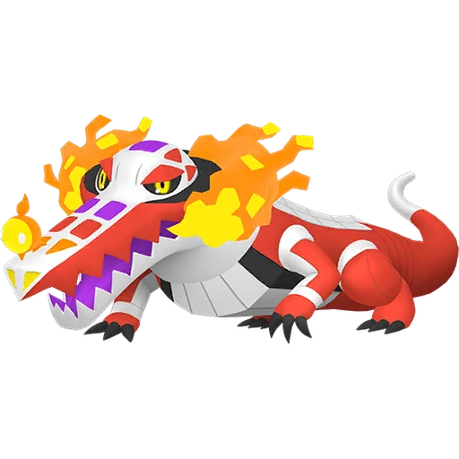 Skeledirge Pokédex artwork