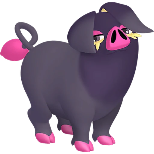 Oinkologne (Male) Pokédex artwork