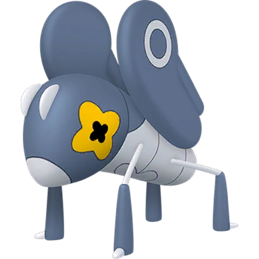 Nymble Pokédex artwork