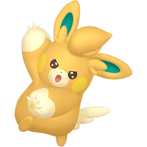 Pawmo Pokédex artwork