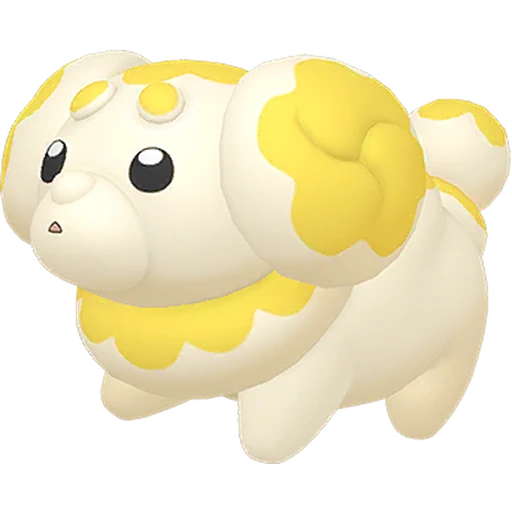 Fidough Pokédex artwork