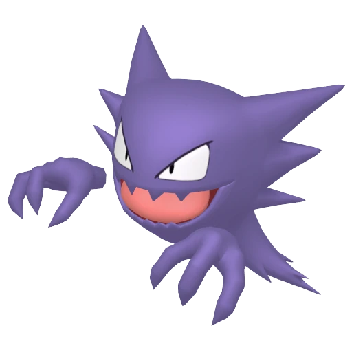 Haunter Pokédex artwork